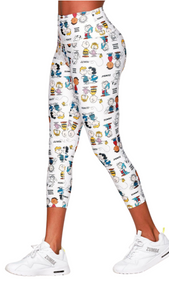 Zumba X Peanuts High Waisted Crop Leggings (Special Order)