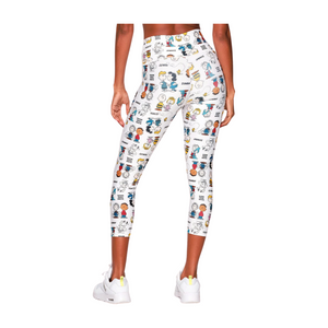 Zumba X Peanuts High Waisted Crop Leggings (Special Order)