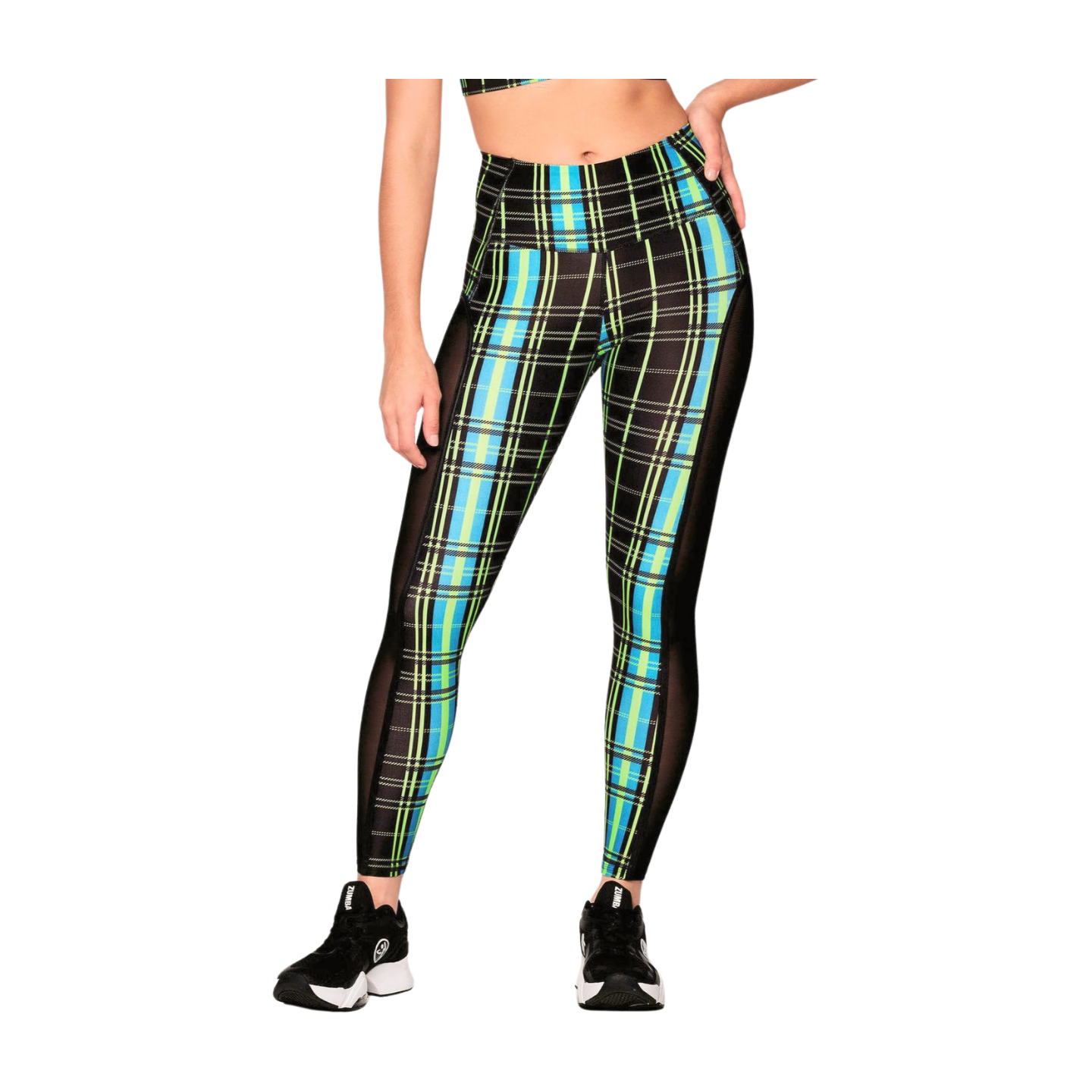 Zumba Rock Out High Waisted Ankle Leggings (Special Order)