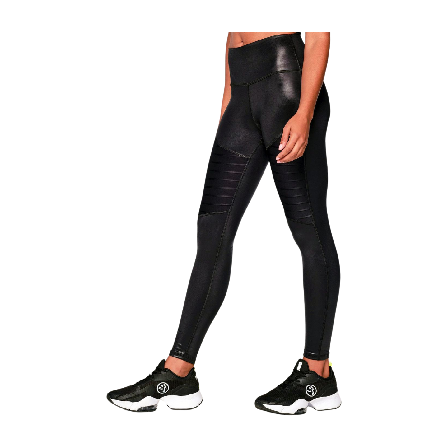 Zumba High Waisted Motto Ankle Leggings (Pre-Order)