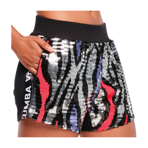 Funscape Sequin Boxing Short With Side Trim (Special Order)