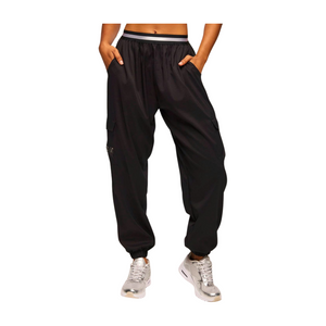 Zumba Runway Parachute Cargo Pants With Elastic Waistband (Special Order)