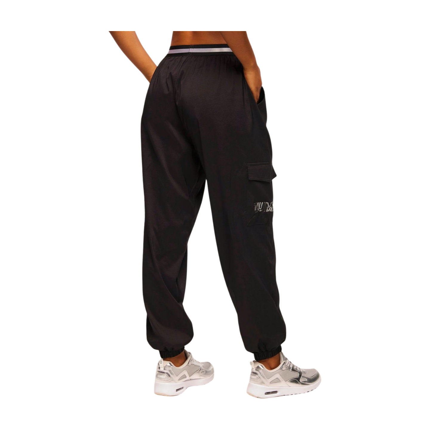 Zumba Runway Parachute Cargo Pants With Elastic Waistband (Special Order)