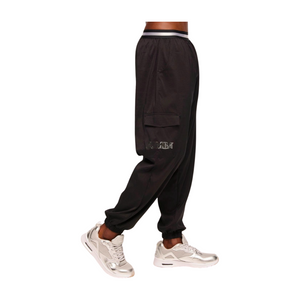 Zumba Runway Parachute Cargo Pants With Elastic Waistband (Special Order)