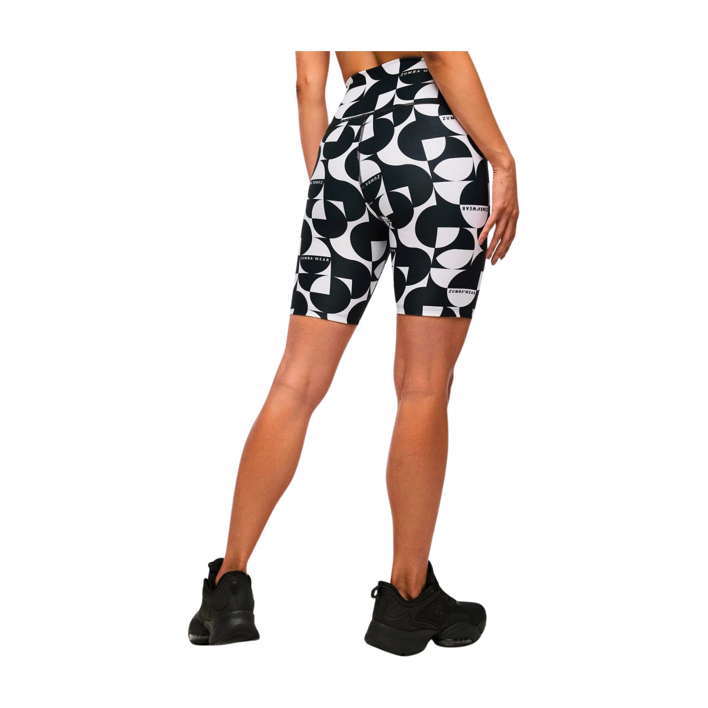Zumba Haus High Waisted Long Biker Shorts