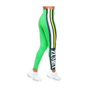 Zumba Haus High Waisted Panel Ankle Leggings (Special Order)