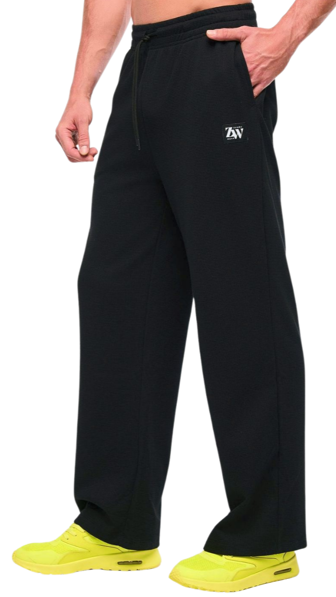 Zumba Haus Straight Leg Knit Waffle Pants (Special Order)