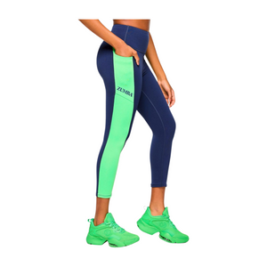 Zumba Out Loud High Rise Crop Leggings With Pockets (Special Order)