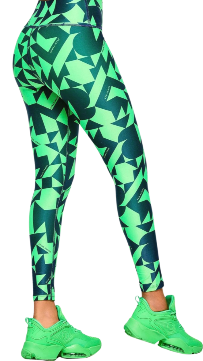 Zumba Out Loud High Waisted Ankle Leggings (Special Order)