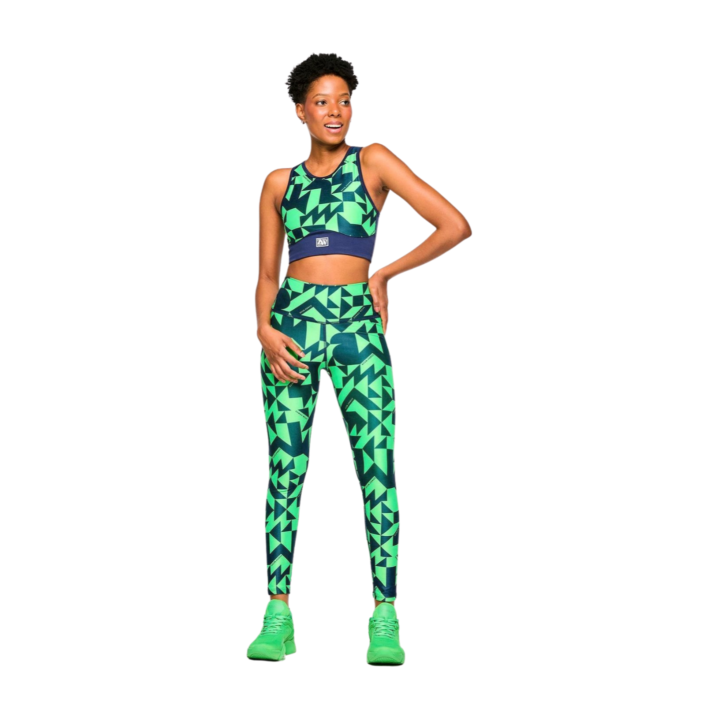 Zumba Out Loud High Waisted Ankle Leggings (Special Order)