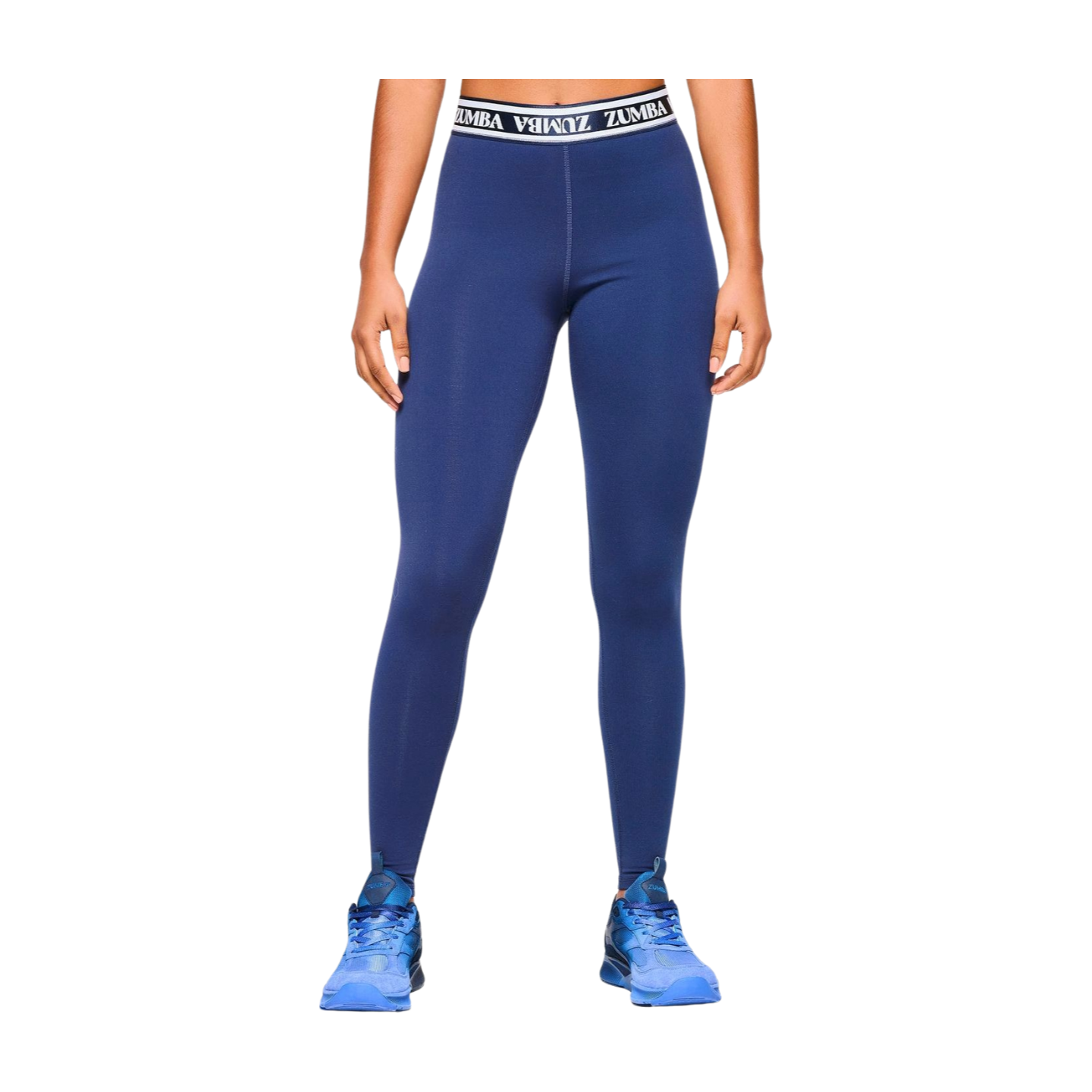 Zumba Out Loud High Rise Ankle Leggings With Elastic Waistband (Special Order)