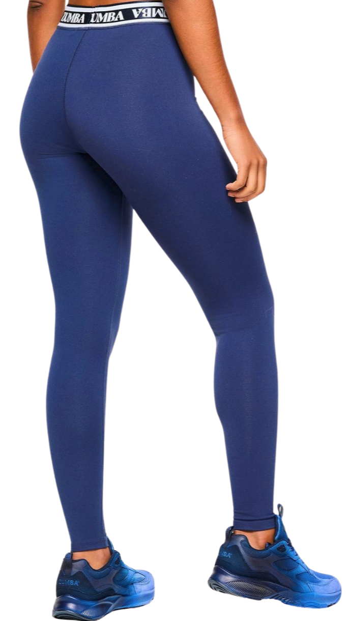 Zumba Out Loud High Rise Ankle Leggings With Elastic Waistband (Special Order)