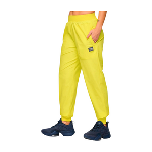 Zumba Out Loud Stretch Woven Slim Ankle Joggers (Special Order)