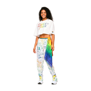 Zumba Elastic Waistband Slouch Woven Pants