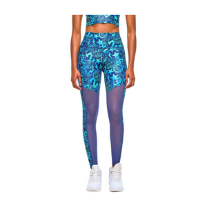 Zumba Libre High Waisted Ankle Leggings With Mesh Inserts (Pre-Order)