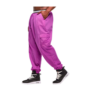 Zumba Libre Parachute Cargo Pants With Elastic Waistband (Pre-Order)