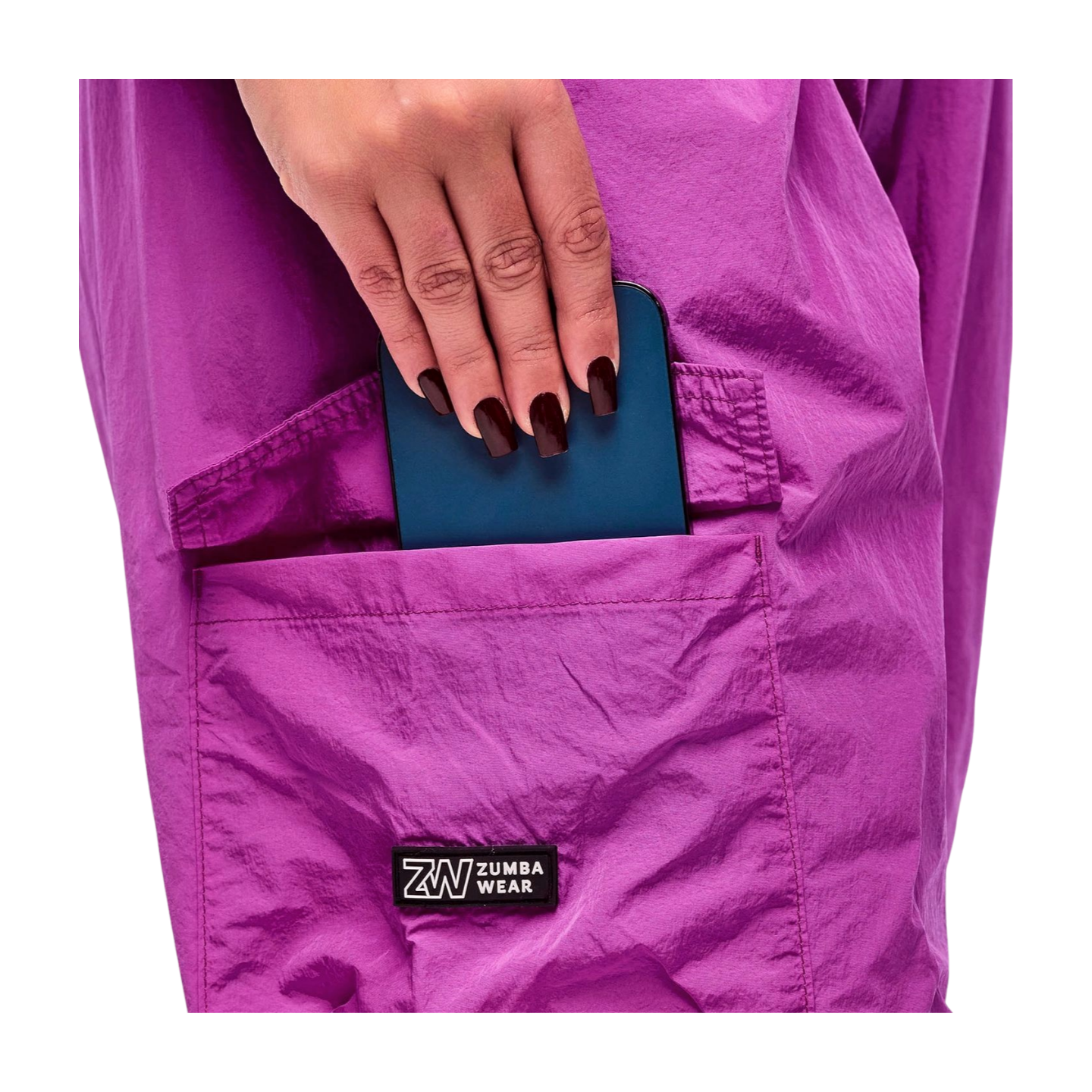 Zumba Libre Parachute Cargo Pants With Elastic Waistband (Pre-Order)