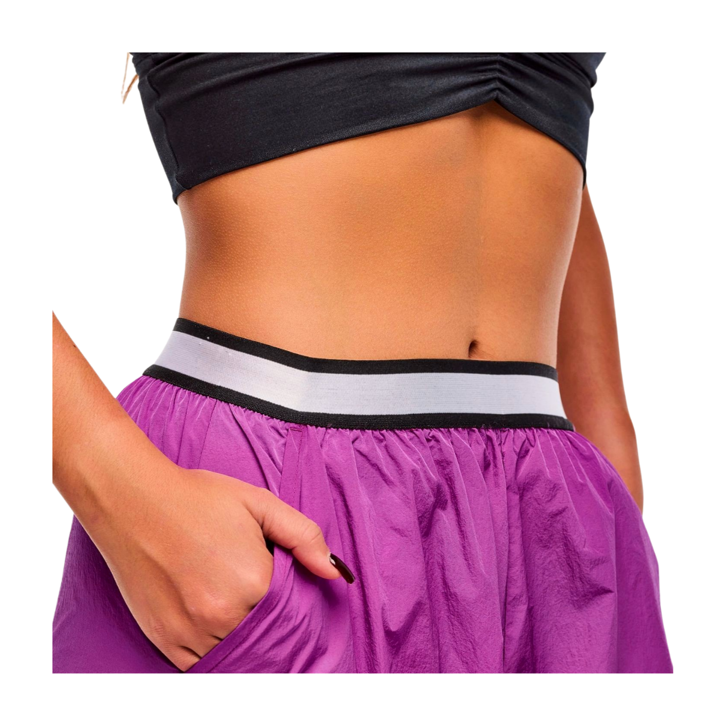 Zumba Libre Parachute Cargo Pants With Elastic Waistband (Pre-Order)