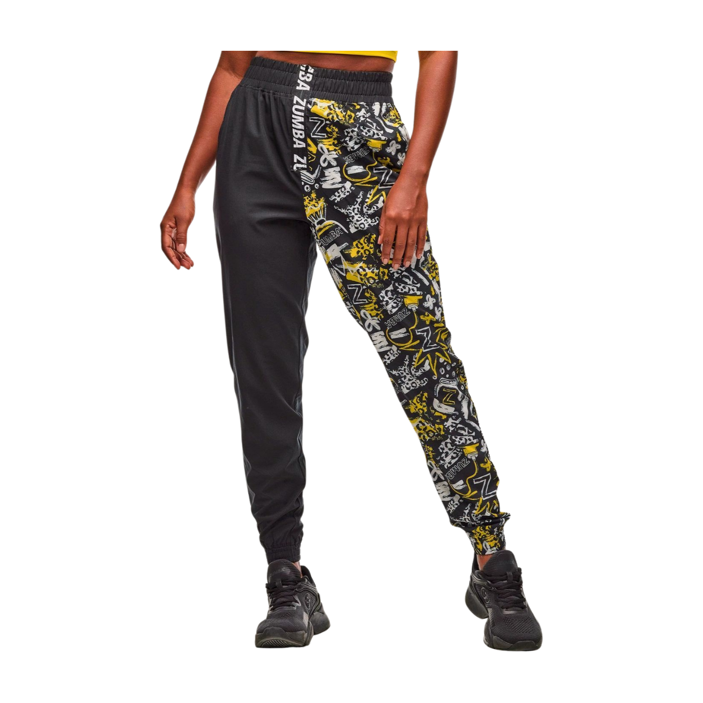 Sizzlin' High Waisted Zip Front Track Pants