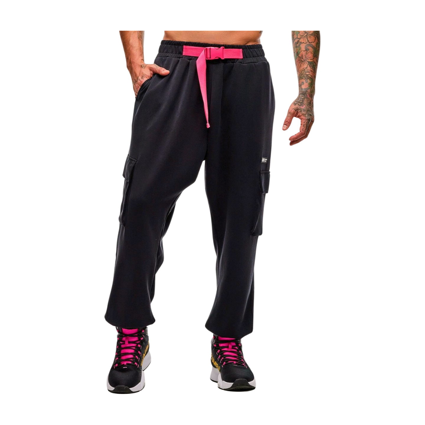 Sizzlin' Slouch Cargo Pants With Belt