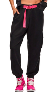 Sizzlin' Slouch Cargo Pants With Belt