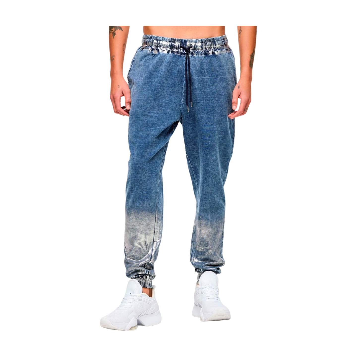 Blue Jean Knit Pants