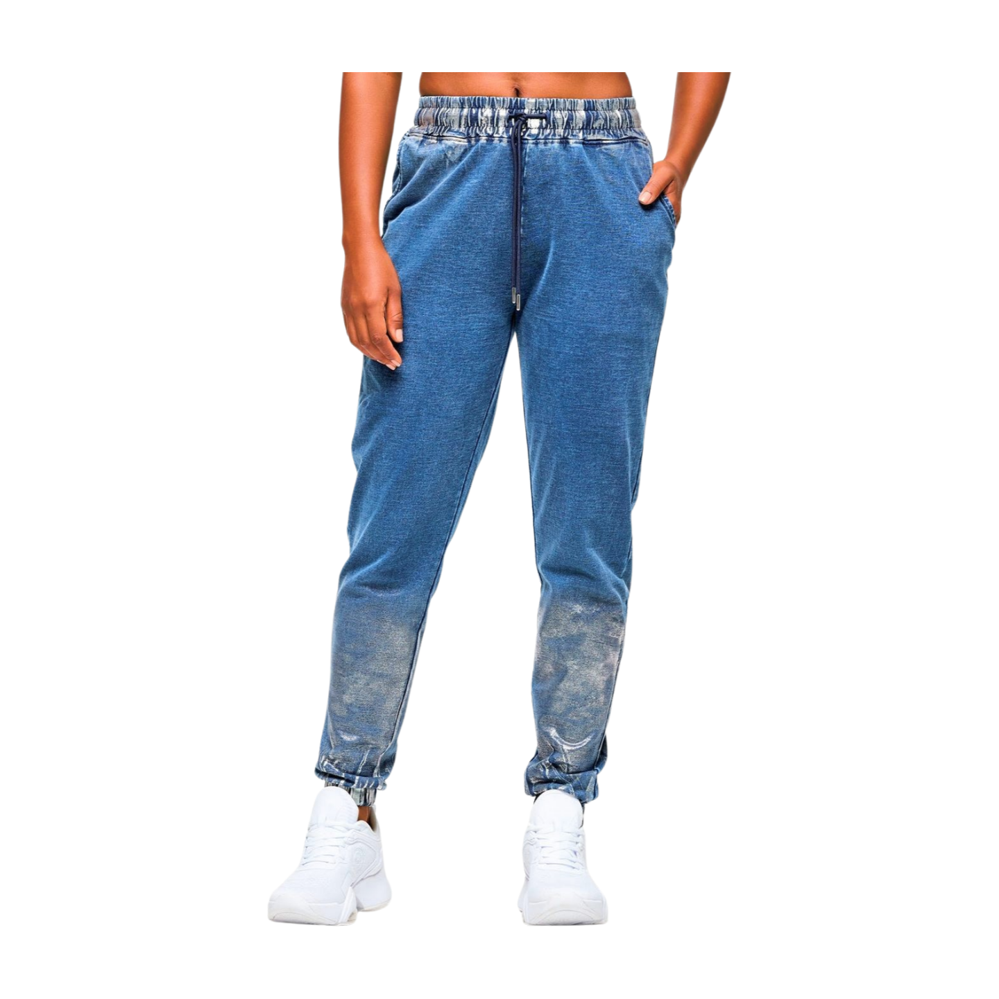 Blue Jean Knit Pants