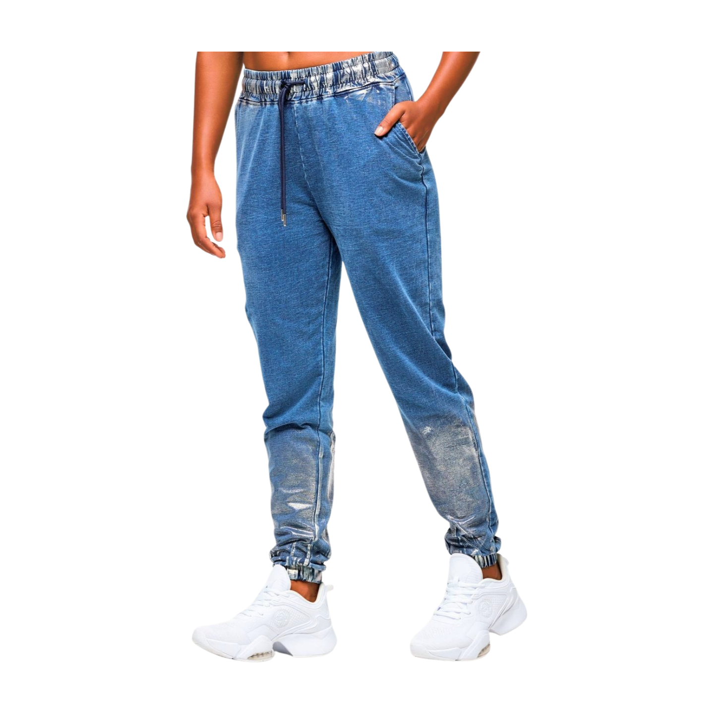 Blue Jean Knit Pants