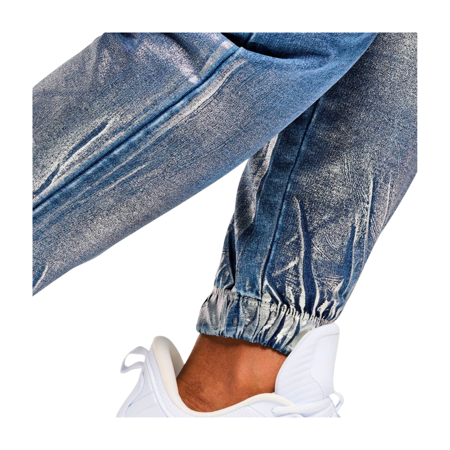 Blue Jean Knit Pants