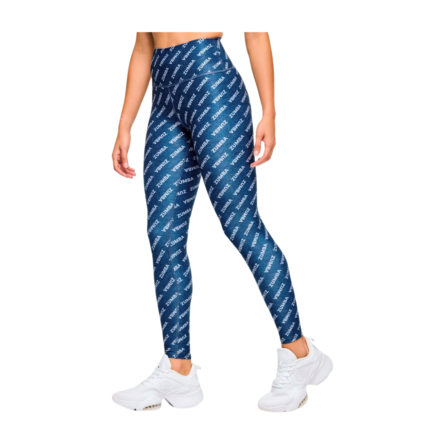 Blue Jean High Waisted Ankle Leggings
