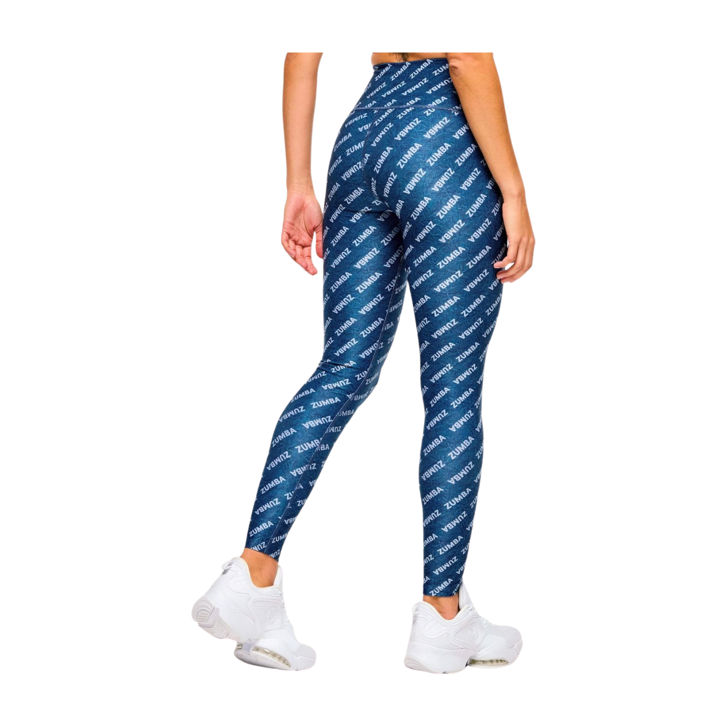 Blue Jean High Waisted Ankle Leggings