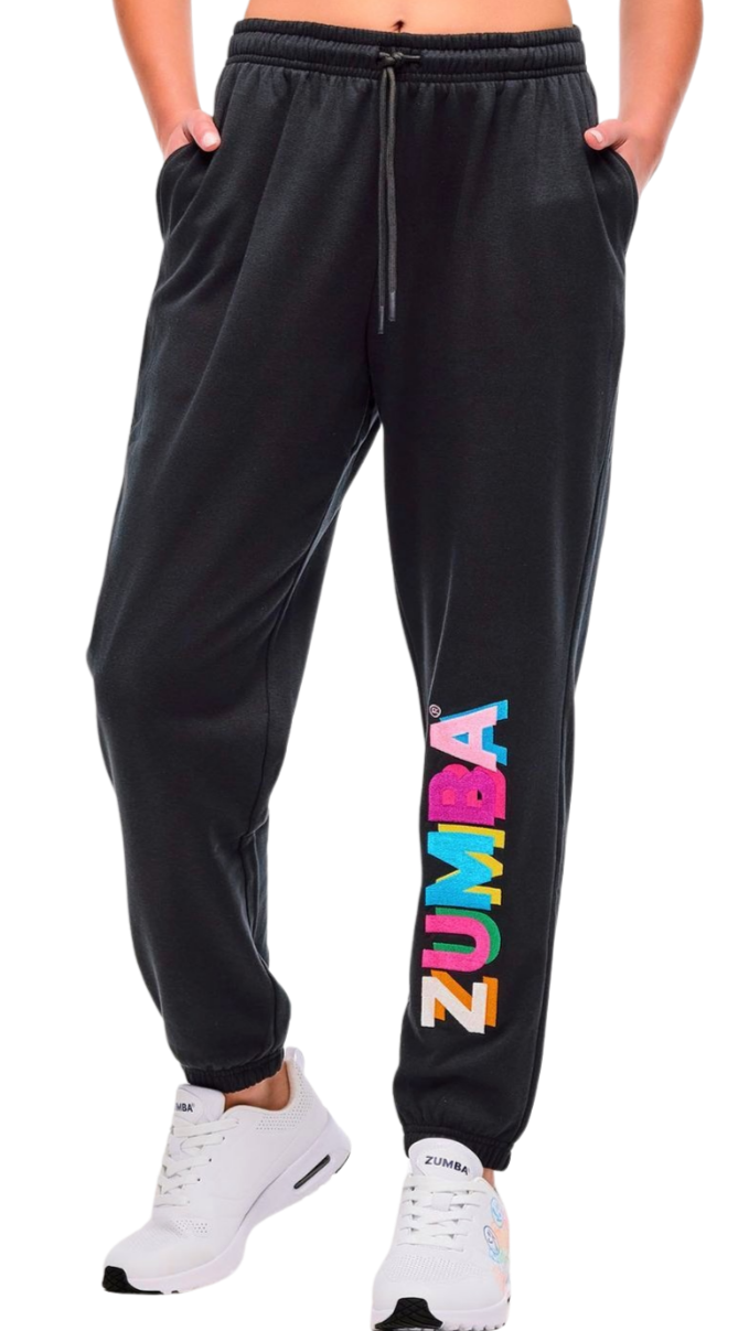 Zumba Multicolour Logo Slouch Sweatpants (Pre-Order)