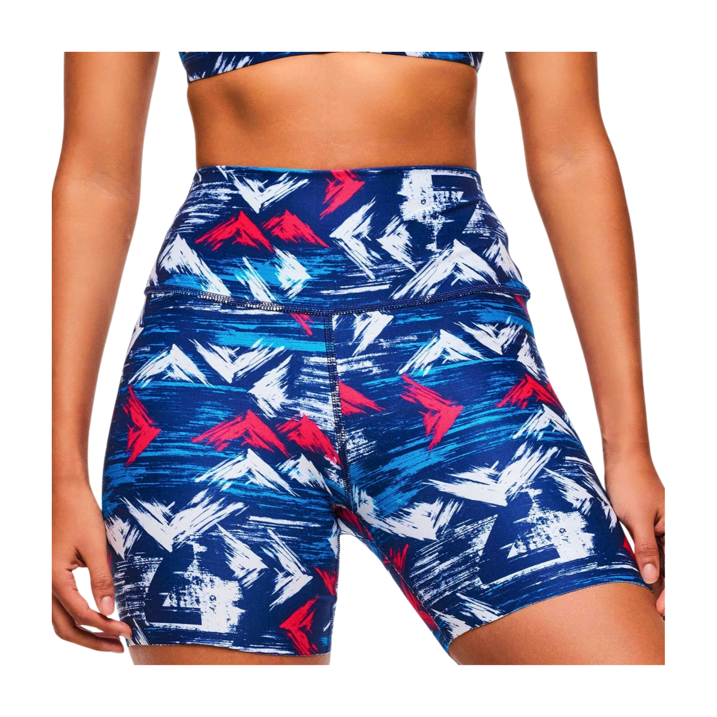 Apres Zumba High Waisted Biker Shorts (Pre-Order)