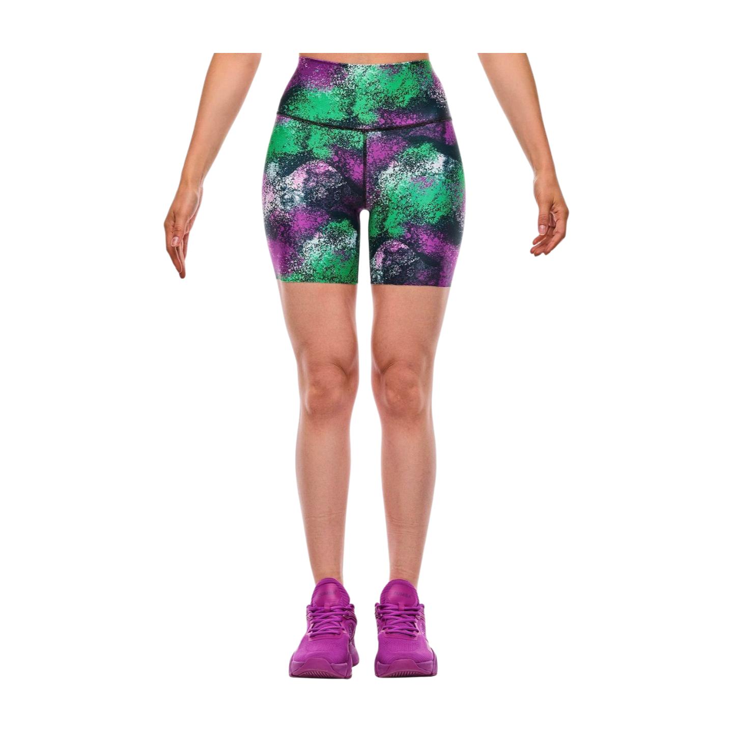 Apres Zumba High Waisted Biker Shorts (Pre-Order)