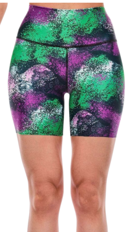 Apres Zumba High Waisted Biker Shorts (Pre-Order)
