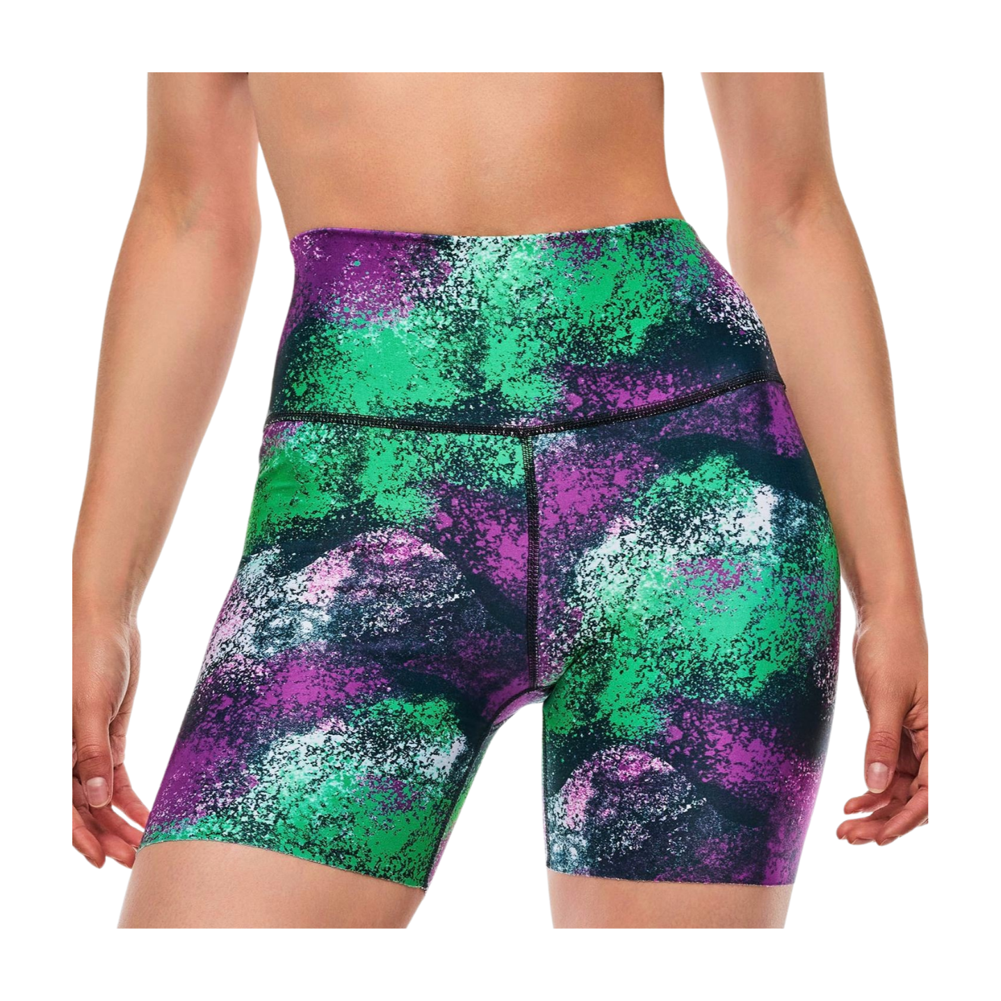 Apres Zumba High Waisted Biker Shorts (Pre-Order)