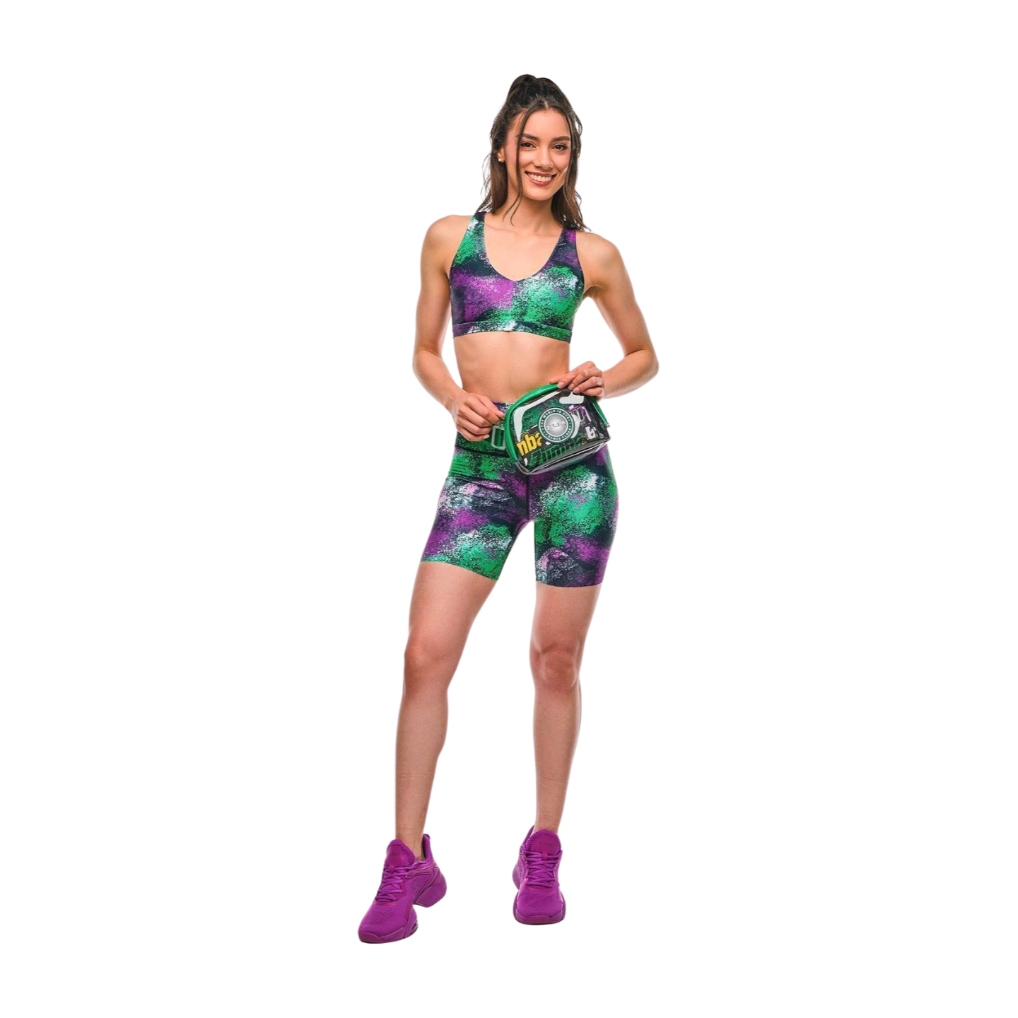Apres Zumba High Waisted Biker Shorts (Pre-Order)