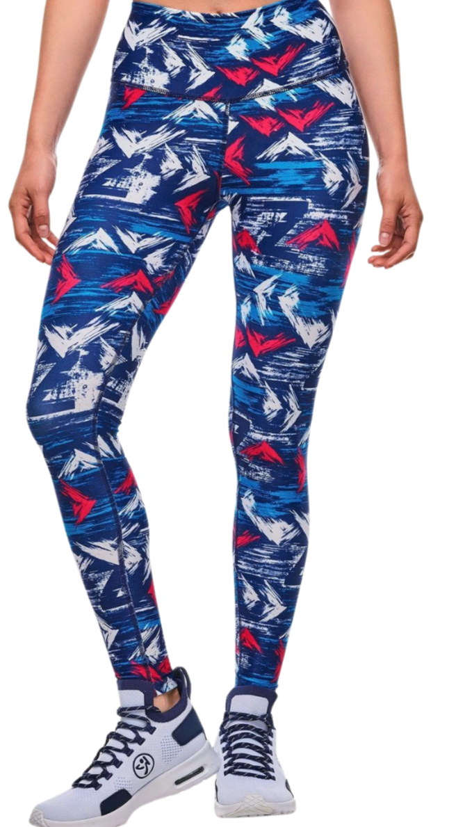 Apres Zumba High Waisted Ankle Leggings