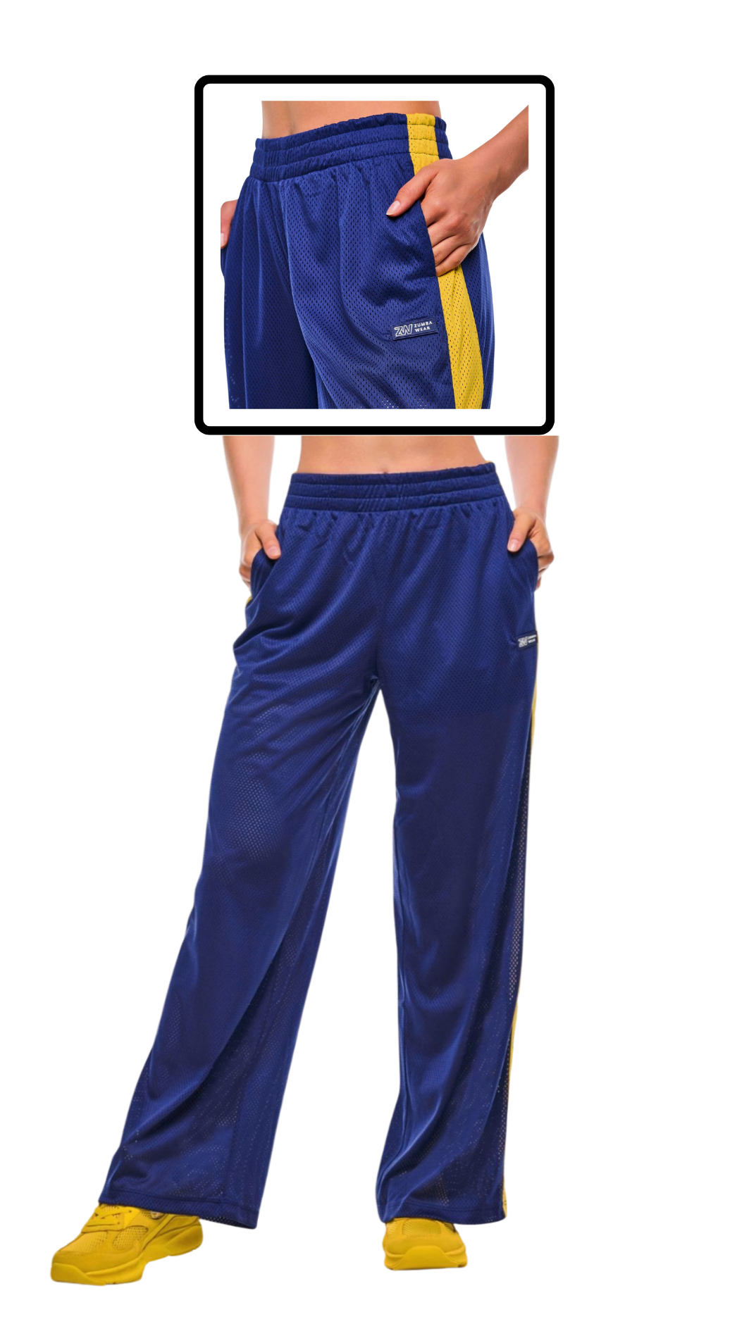 Apres Zumba Mesh Pants With Inner Shorts (Pre-Order)