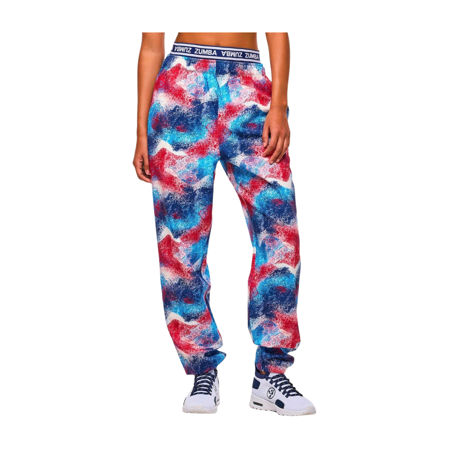 Apres Zumba Double Waisted Slouch Woven Pants