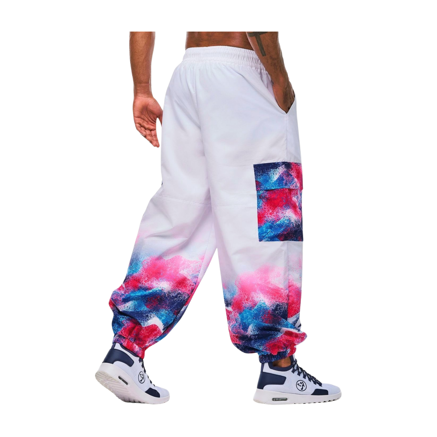 Apres Zumba Baggy Parachute Cargo Pants