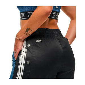 ZW Wide Leg Pants With Side Snap Placket (Pre-Order)