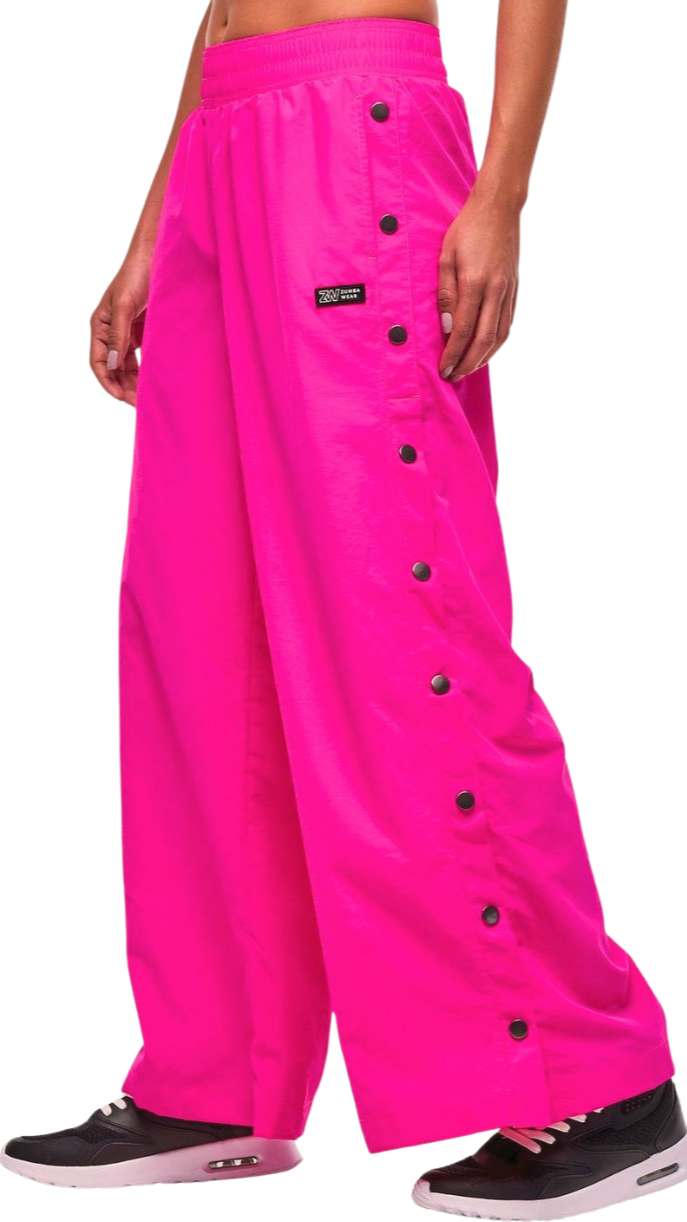 Zumba Libre Wide Leg Pants with Side Snaps (Pre-Order)