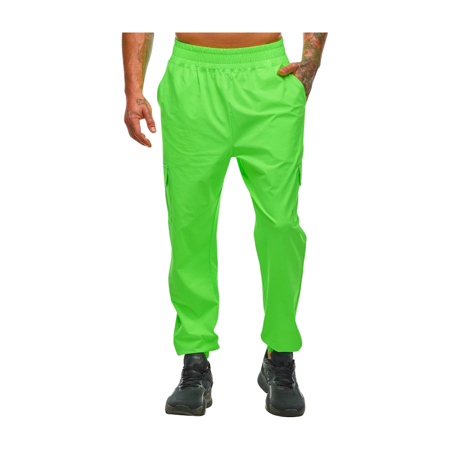 Neon Cargo Pants