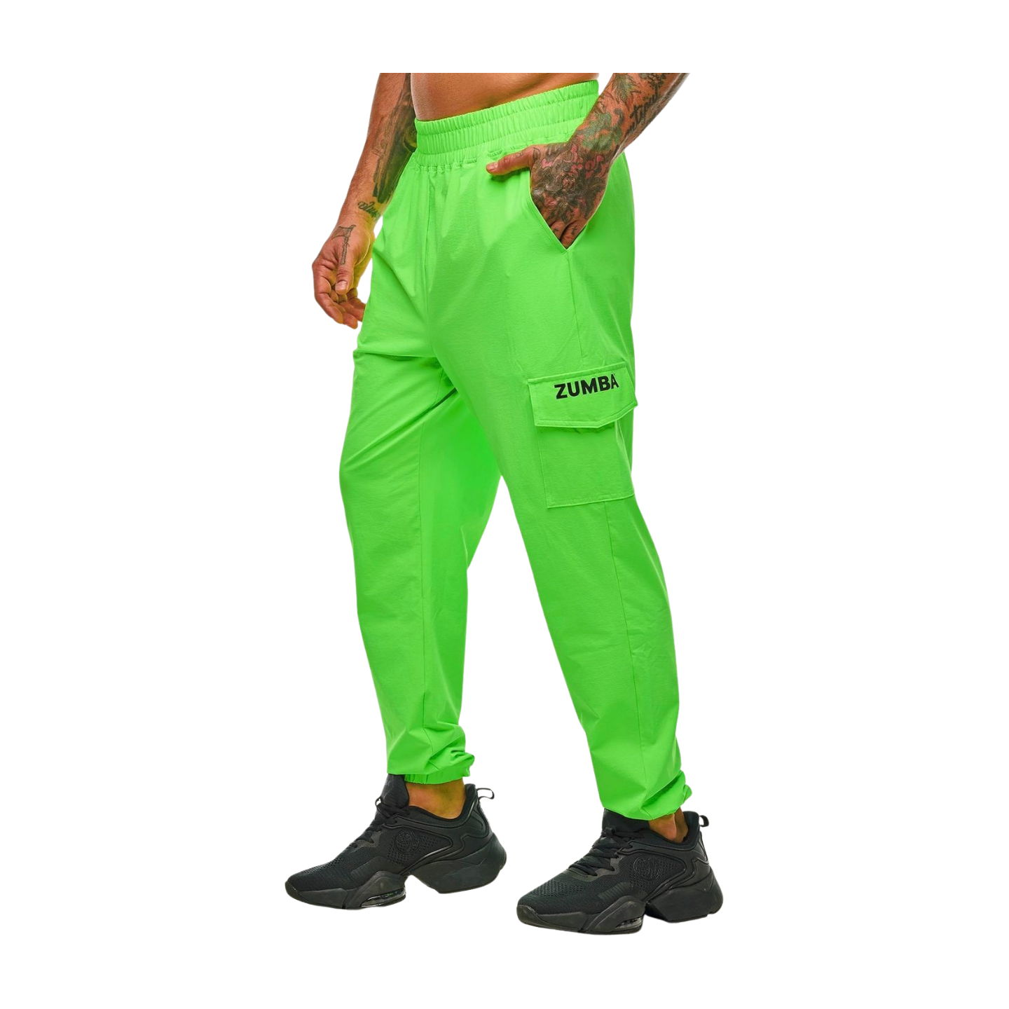 Neon Cargo Pants