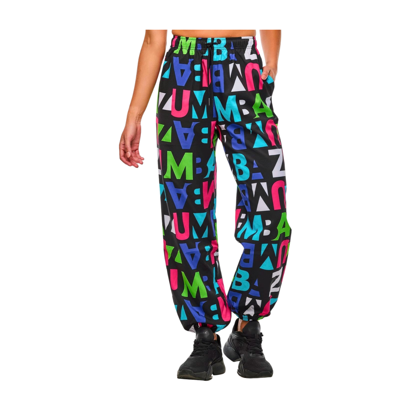Neon Baggy Woven Pants