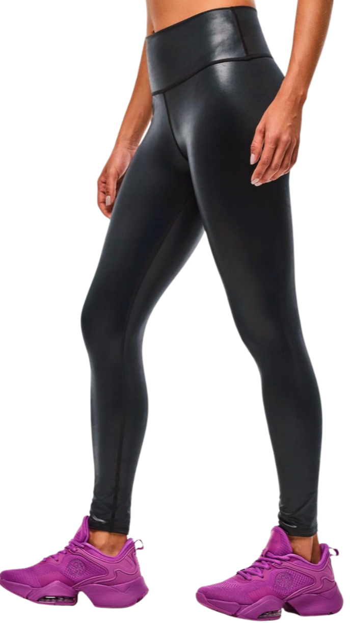 Zumba Libre Shiny High Waisted Ankle Leggings (Pre-Order)
