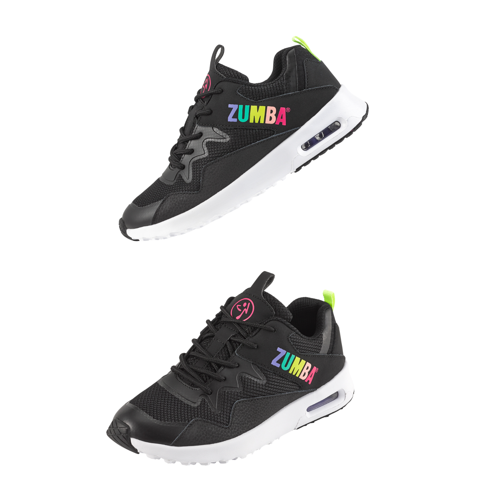Black top zumba shoes