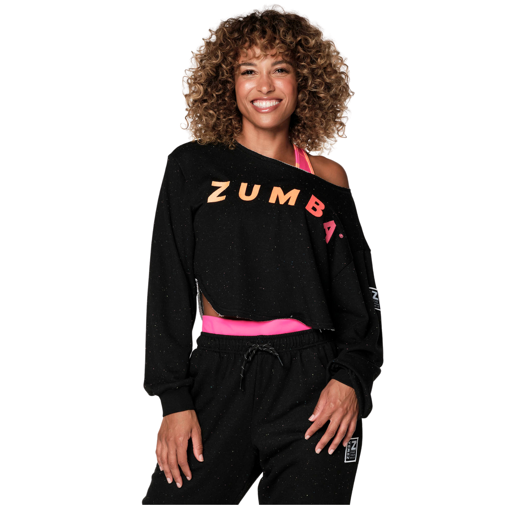 Zumba Move Crop Sweatshirt (Special Order)