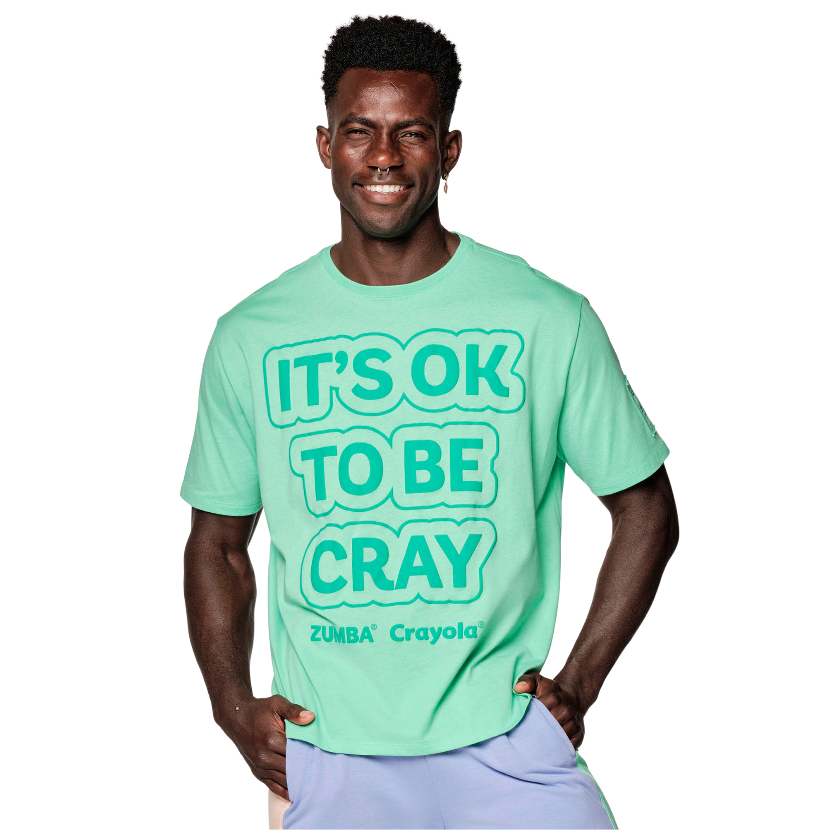 Zumba X Crayola It's Okay To Be Cray Tee (Special Order)